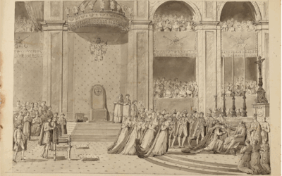 Vente exceptionnelle de dessins de Pierre FONTAINE