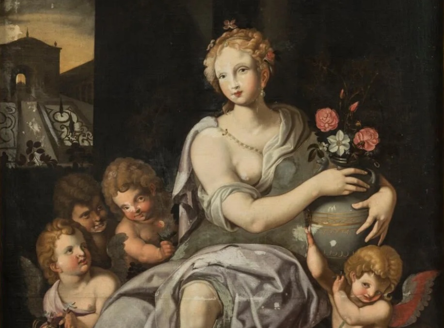 Ecole FRANCAISE fin du XVIème siècle, atelier d&rsquo;Ambroise DUBOIS