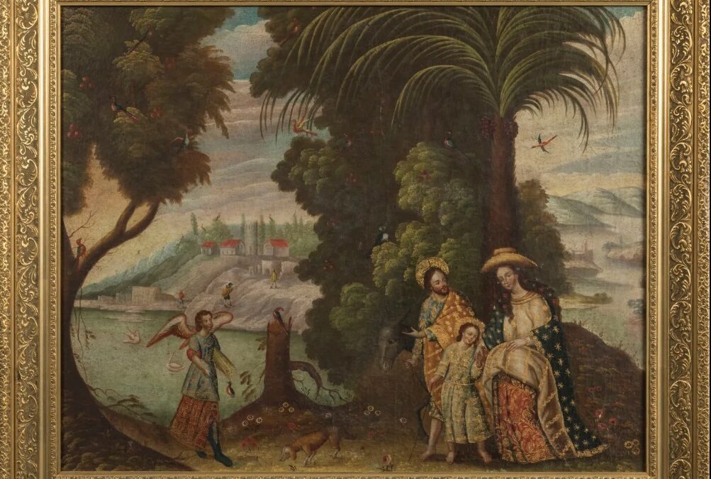 Ecole PERUVIENNE de la fin du XVIIe siècle