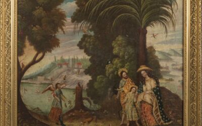 Ecole PERUVIENNE de la fin du XVIIe siècle